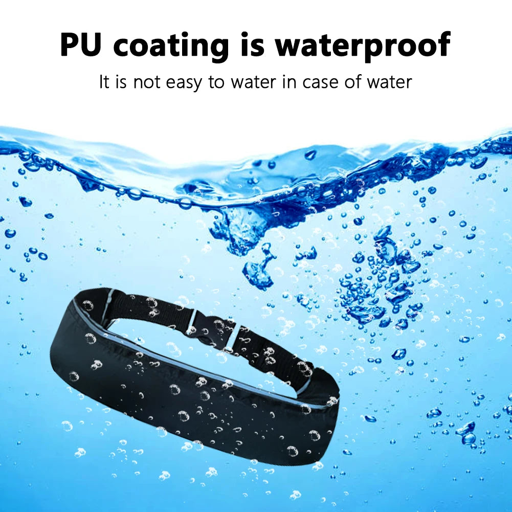 Inflatable Drifting Safety Life Belt Wear-resistant 100N Buoyancy Survival Suit Safe Adjustable Webbing for Swimming Sea Fishing