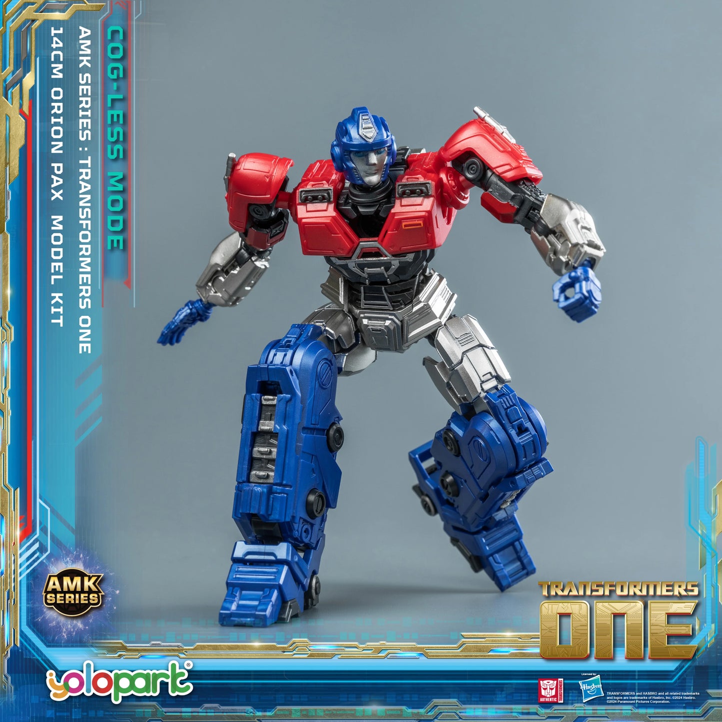 YOLOPARK Transformers Toys Optimus Prime Cog-less Mode, 5.51 Inch Highly Articulated Transformers Action Figures One Gifts