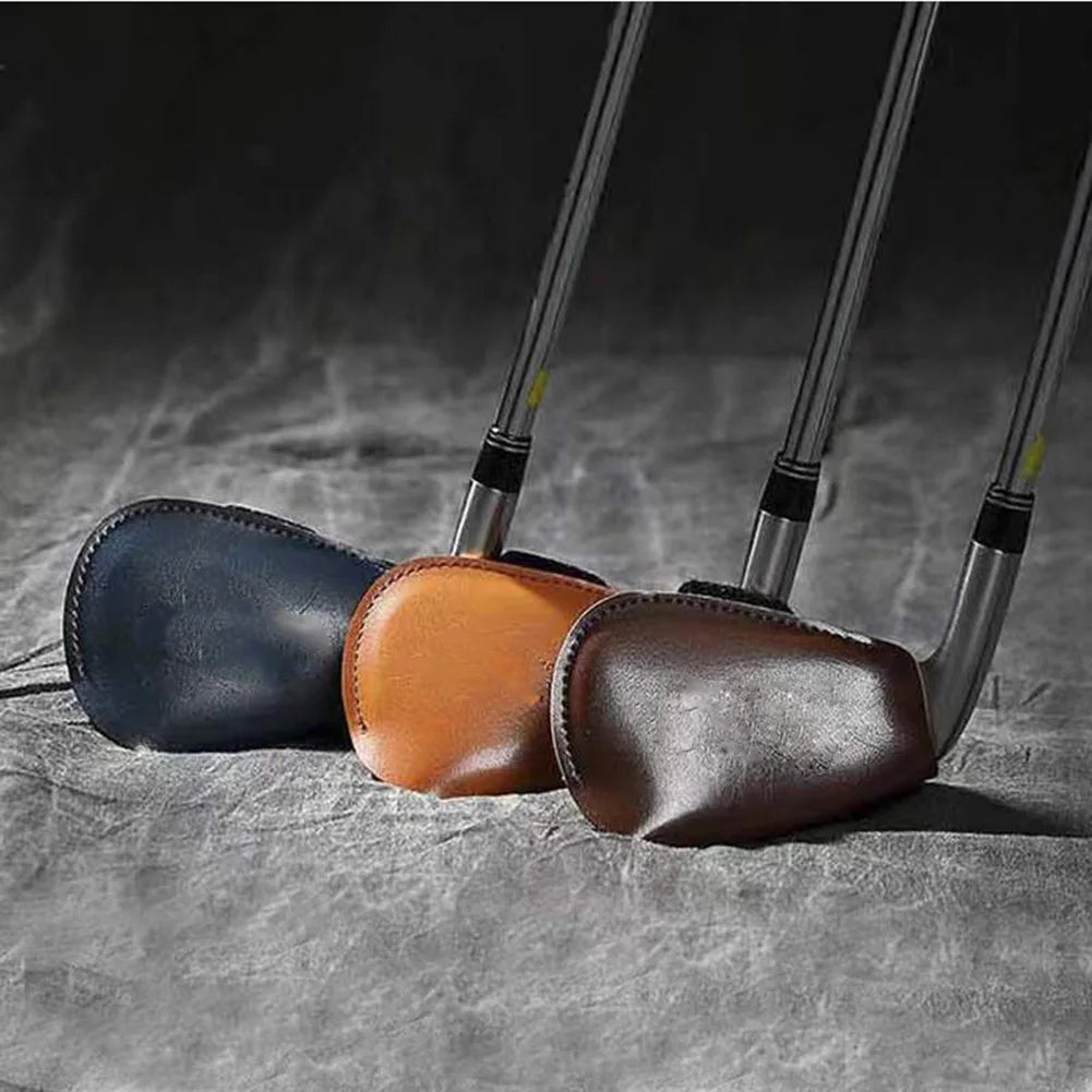 Universal Golf Club Head Covers Iron Putter Head Cover Putter Headcover Set PU Leather Wedges Covers Outdoor Sport Golf Acces