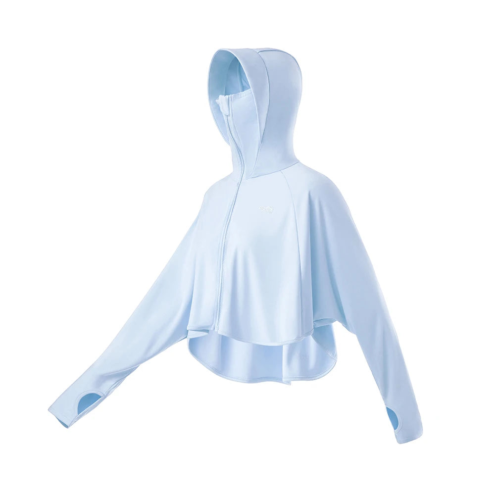 OhSunny Sunscreen Jackets Women Outdoor Casual UV Protection Clothing UPF50+ Hoodie Breathable Coats for Running Cycling