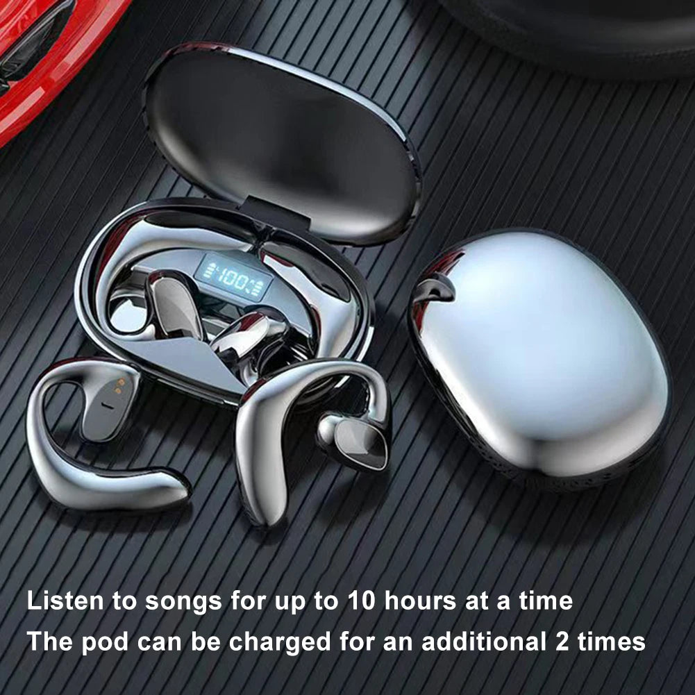 Language Translation Earbuds 144 Languages Bluetooth-Compatible 5.1 Translator Device High Accuracy for Travel Business Learning