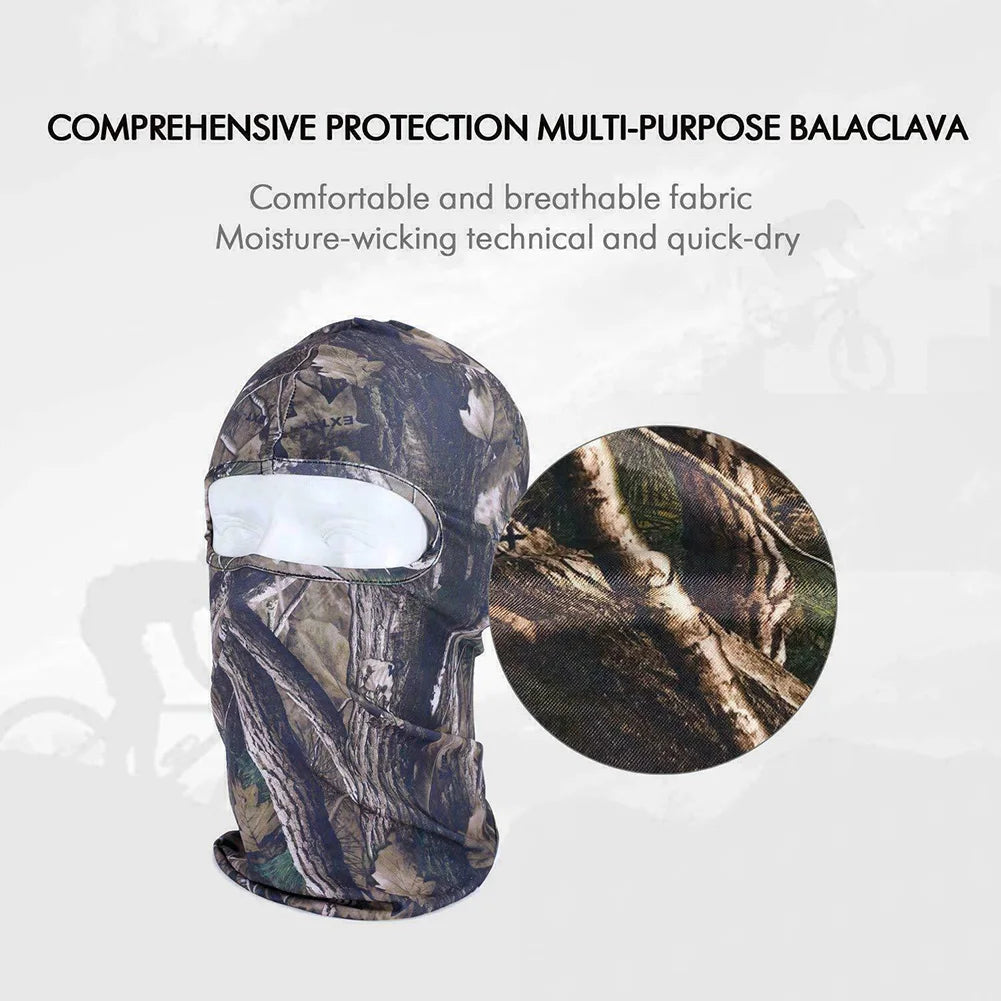 Outdoor Sports Balaclava UV Protection Breathable Riding Motorcycle Face Mask Cover Headgear Men Women Cycling Neck Face Shield