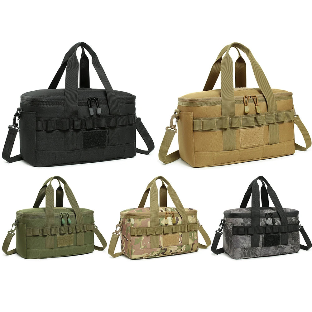 Outdoor Heavy Duty Lunch Bag Large Capacity Outdoor Picnic Bag Lunch Box for Camping Picnic Beach Work Trip