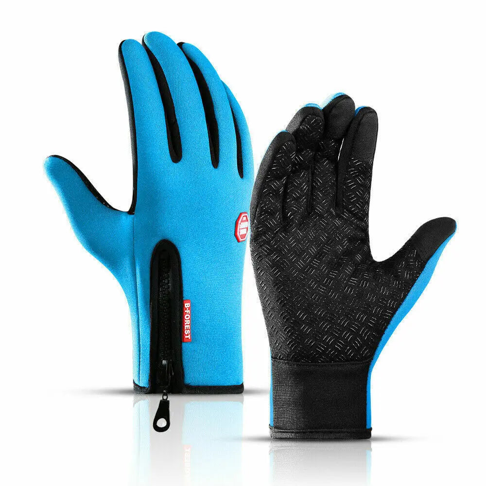 Winter Gloves Touch Screen Windproof Thermal Gloves for Cold Weather Sports Men Women Outdoor Cycling Motorcycle Non-Slip Gloves
