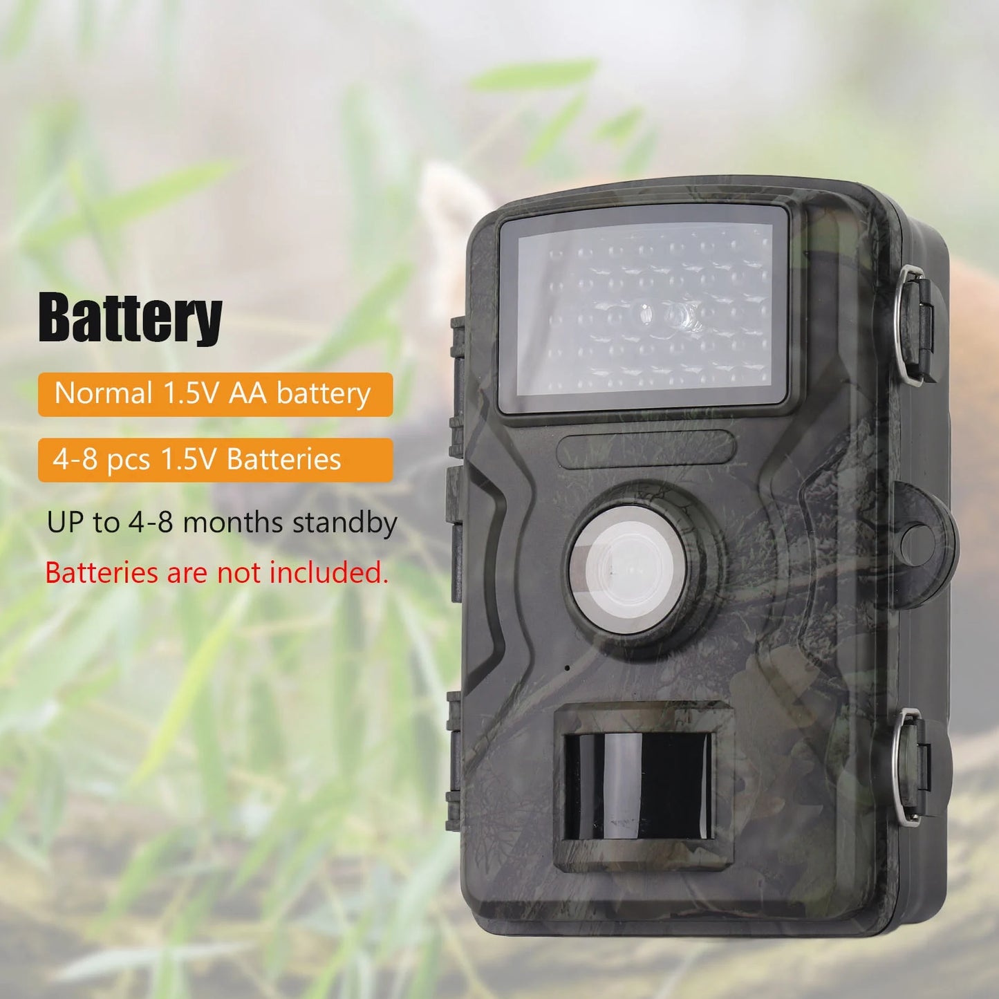 waterproof camera 1080P Hunting Camera 2.0in LCD 16MP Infrared Night Vision Mobile Monitoring IP66 Waterproof Trail Camera