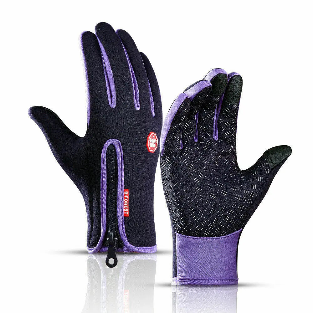 Winter Gloves Touch Screen Windproof Thermal Gloves for Cold Weather Sports Men Women Outdoor Cycling Motorcycle Non-Slip Gloves