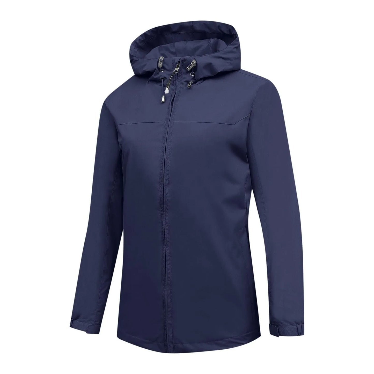 Women'S Loose Casual Fashionable Outdoor Solid Color Windproof Waterproof Jacket Jacket Elegant Womens Jackets Chamarra De