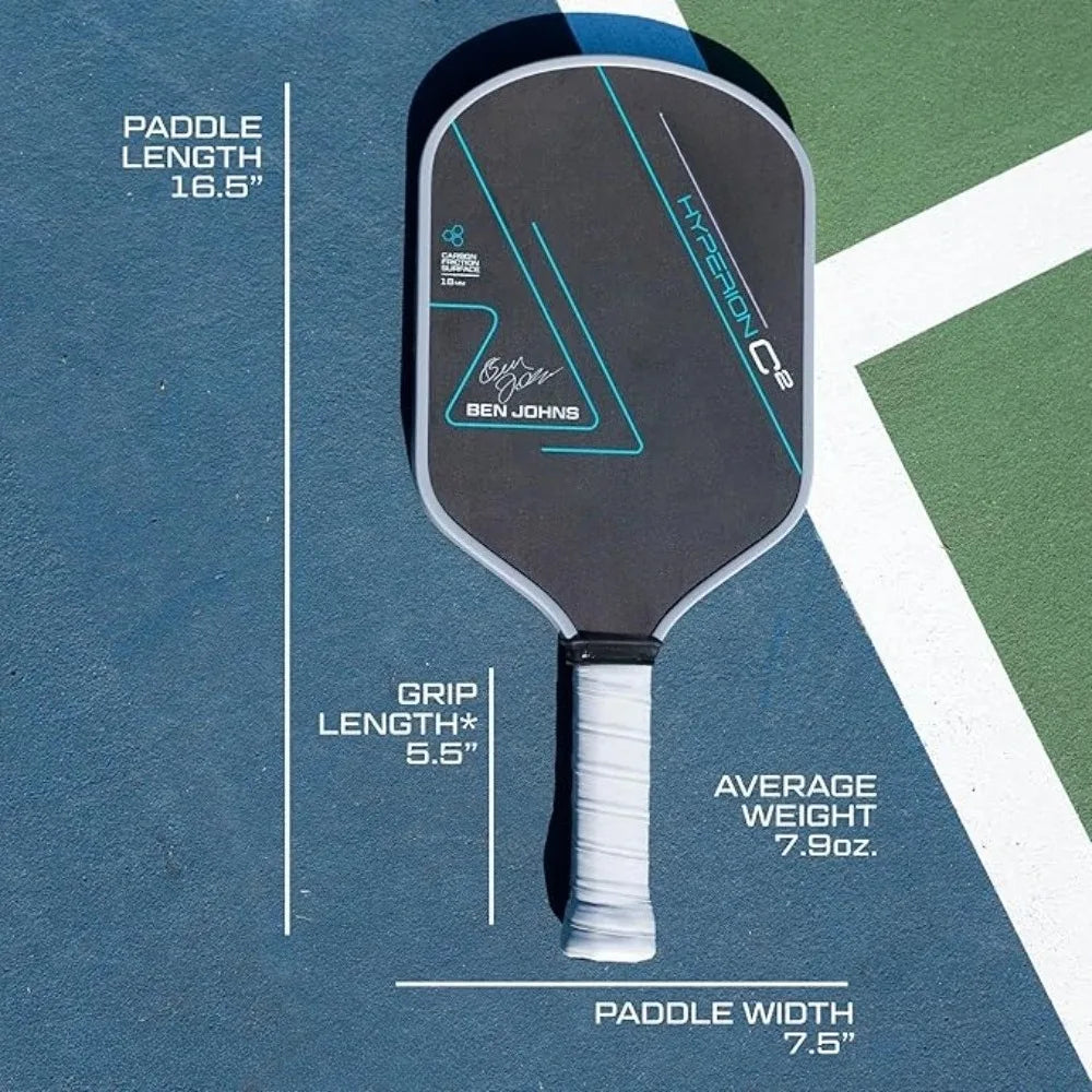 Popular - Professional Pickleball Paddles,Charged Surface Technology for Power & Feel,Fully Encased Carbon Fiber,USAP Approved