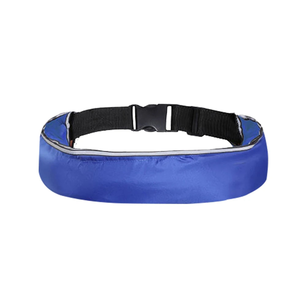 Inflatable Drifting Safety Life Belt Wear-resistant 100N Buoyancy Survival Suit Safe Adjustable Webbing for Swimming Sea Fishing