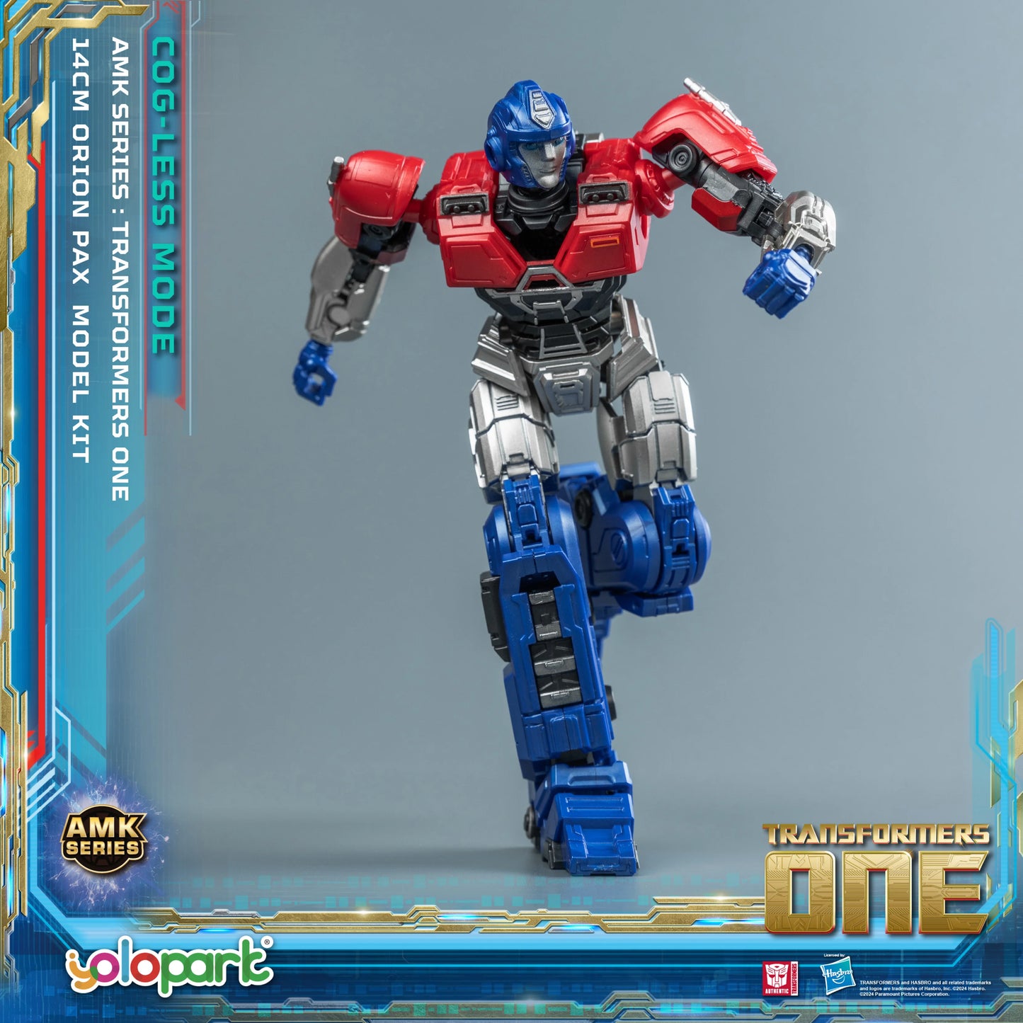 YOLOPARK Transformers Toys Optimus Prime Cog-less Mode, 5.51 Inch Highly Articulated Transformers Action Figures One Gifts