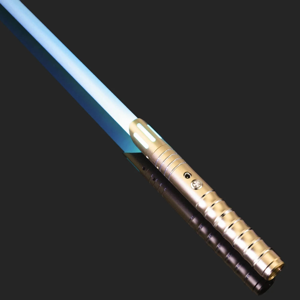 Light up Saber 16 Colors & Sounds RGB Light Sword Metal Handle Laser Sword Toys Light Quiet Mode Children Cosplay Christmas Gift