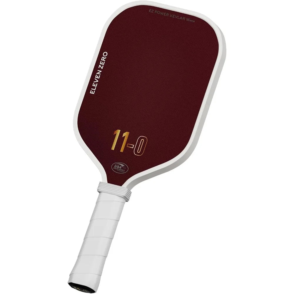 EZ Power K 16mm Kevlar® / Raw Carbon USAPA Approved Pro Pickleball Paddle, Professional Pickleball Paddles for Spin