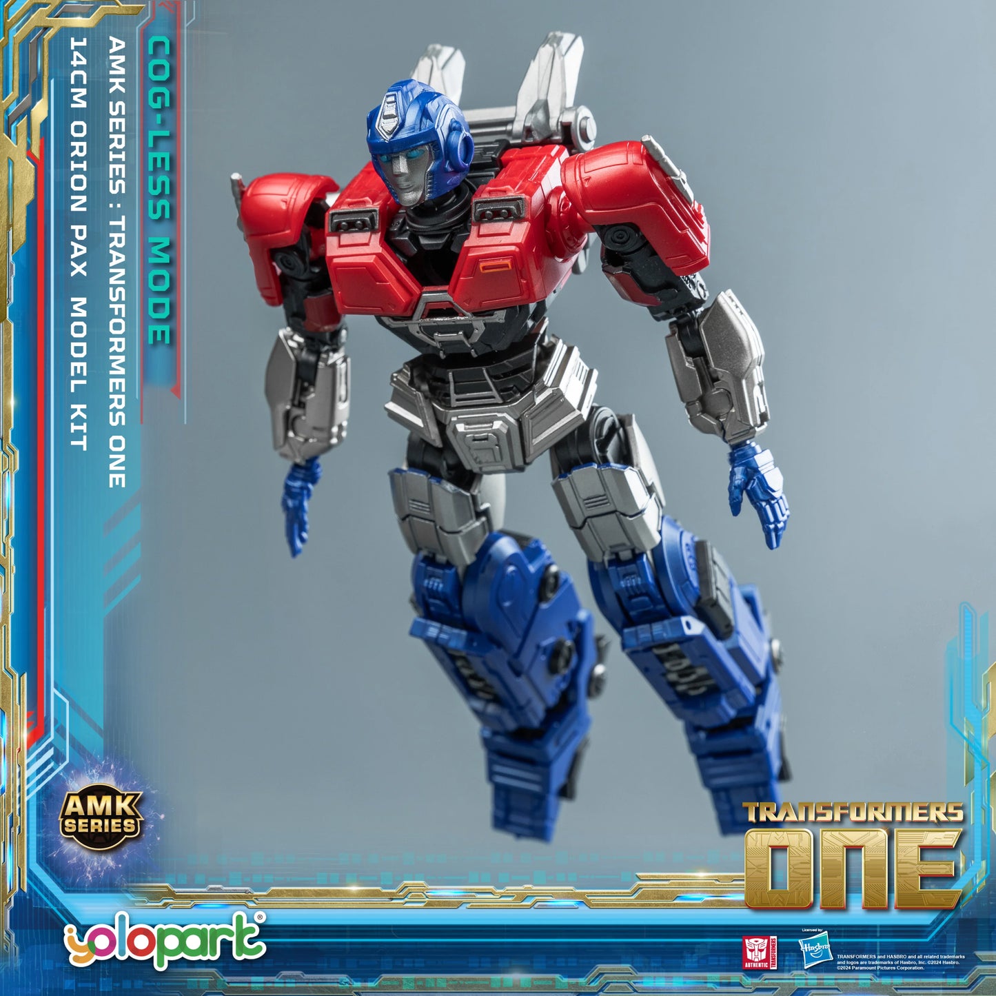 YOLOPARK Transformers Toys Optimus Prime Cog-less Mode, 5.51 Inch Highly Articulated Transformers Action Figures One Gifts