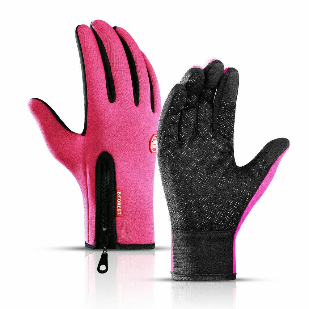 Winter Gloves Touch Screen Windproof Thermal Gloves for Cold Weather Sports Men Women Outdoor Cycling Motorcycle Non-Slip Gloves