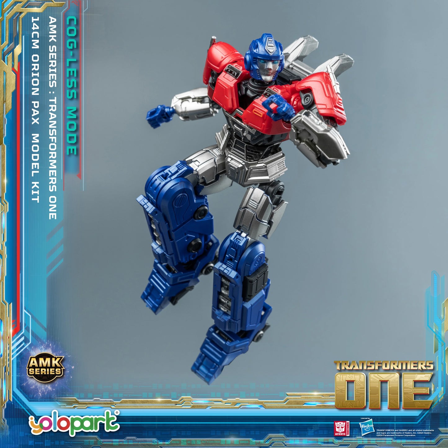 YOLOPARK Transformers Toys Optimus Prime Cog-less Mode, 5.51 Inch Highly Articulated Transformers Action Figures One Gifts