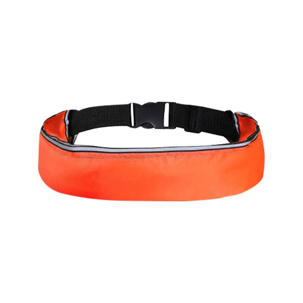 Inflatable Drifting Safety Life Belt Wear-resistant 100N Buoyancy Survival Suit Safe Adjustable Webbing for Swimming Sea Fishing