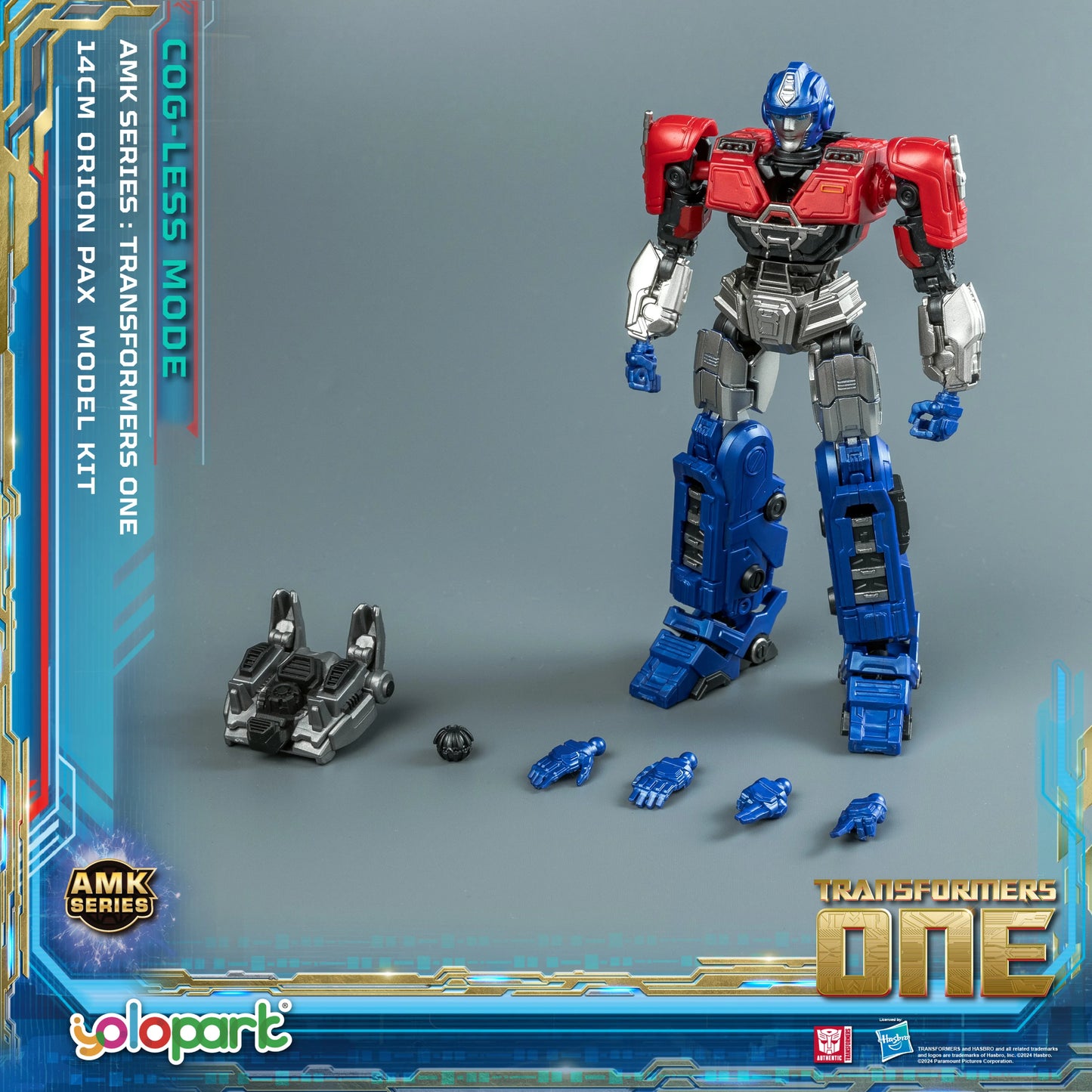 YOLOPARK Transformers Toys Optimus Prime Cog-less Mode, 5.51 Inch Highly Articulated Transformers Action Figures One Gifts