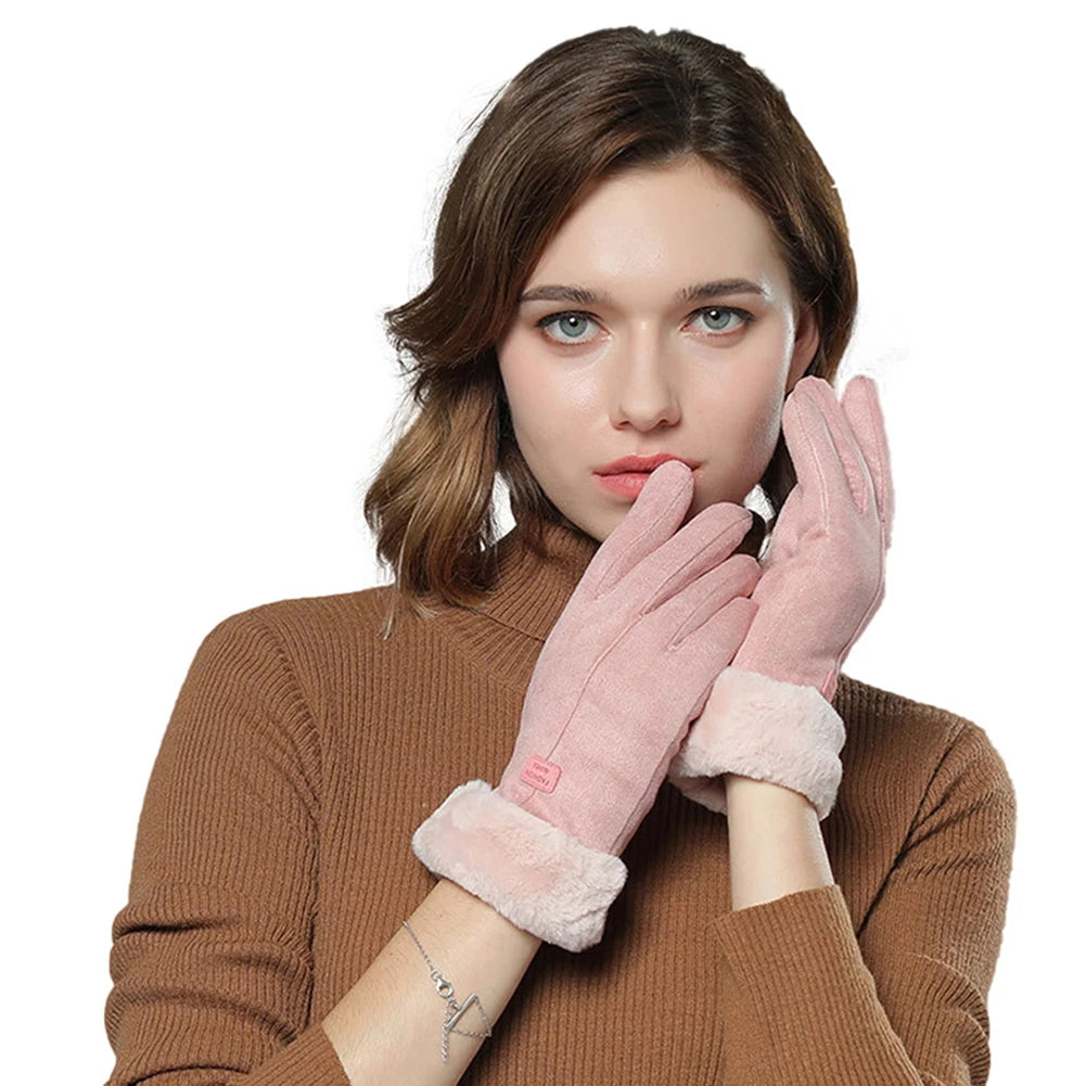 USB Warm Hand Heating Gloves Touch Screen USB Electric Heating Gloves Windproof Constant Temperature for Indoor Home Outdoor