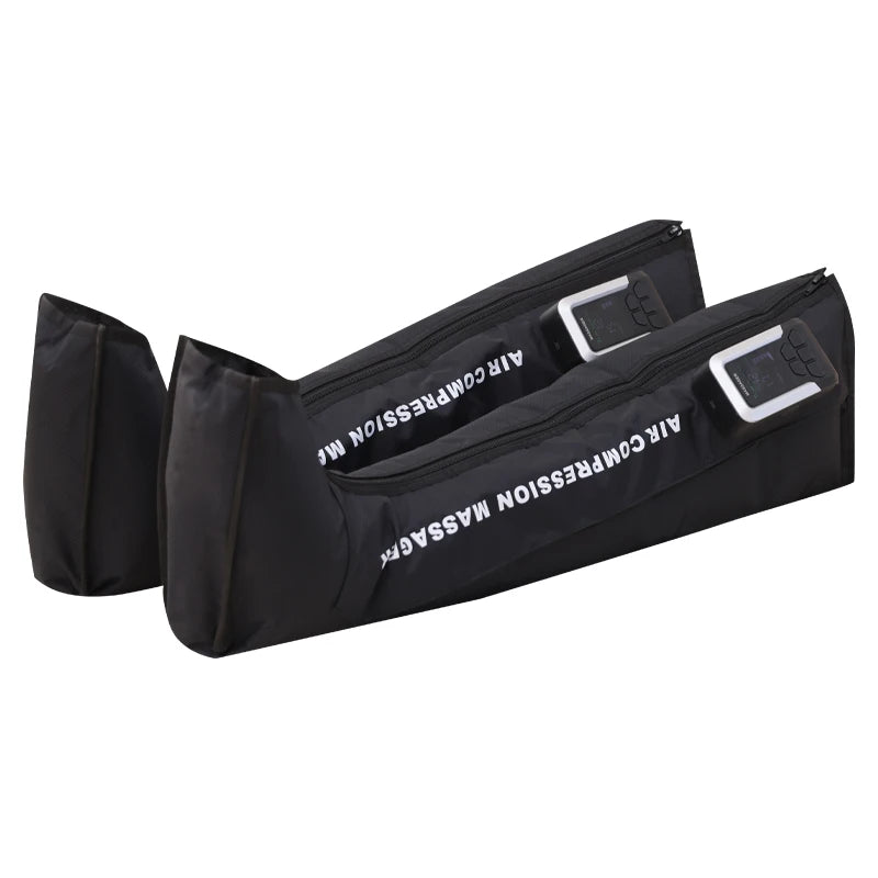 Air Compression Therapy System, Rechargeable Leg Massager, Dynamic Leg Compression Recovery Boots for Fast Recovery and Improved