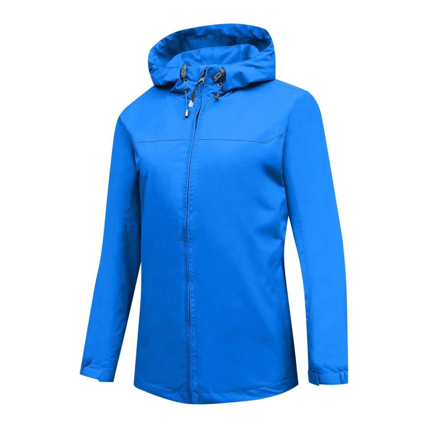 Women'S Loose Casual Fashionable Outdoor Solid Color Windproof Waterproof Jacket Jacket Elegant Womens Jackets Chamarra De