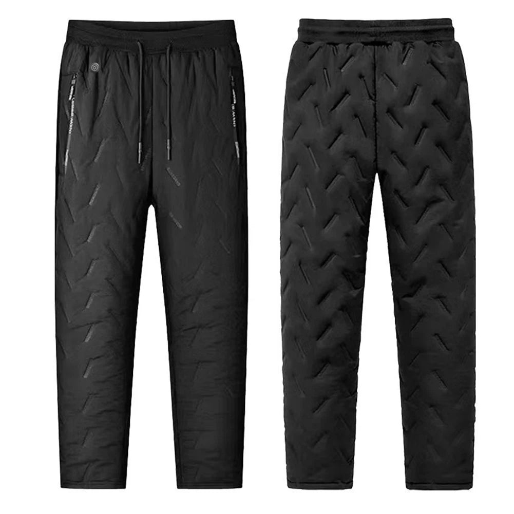 Unisex Heated Hiking Pants 10 Heating Zones Electric Thermal Trousers 3 Temperature Modes Winter Electric Warmer Clothing