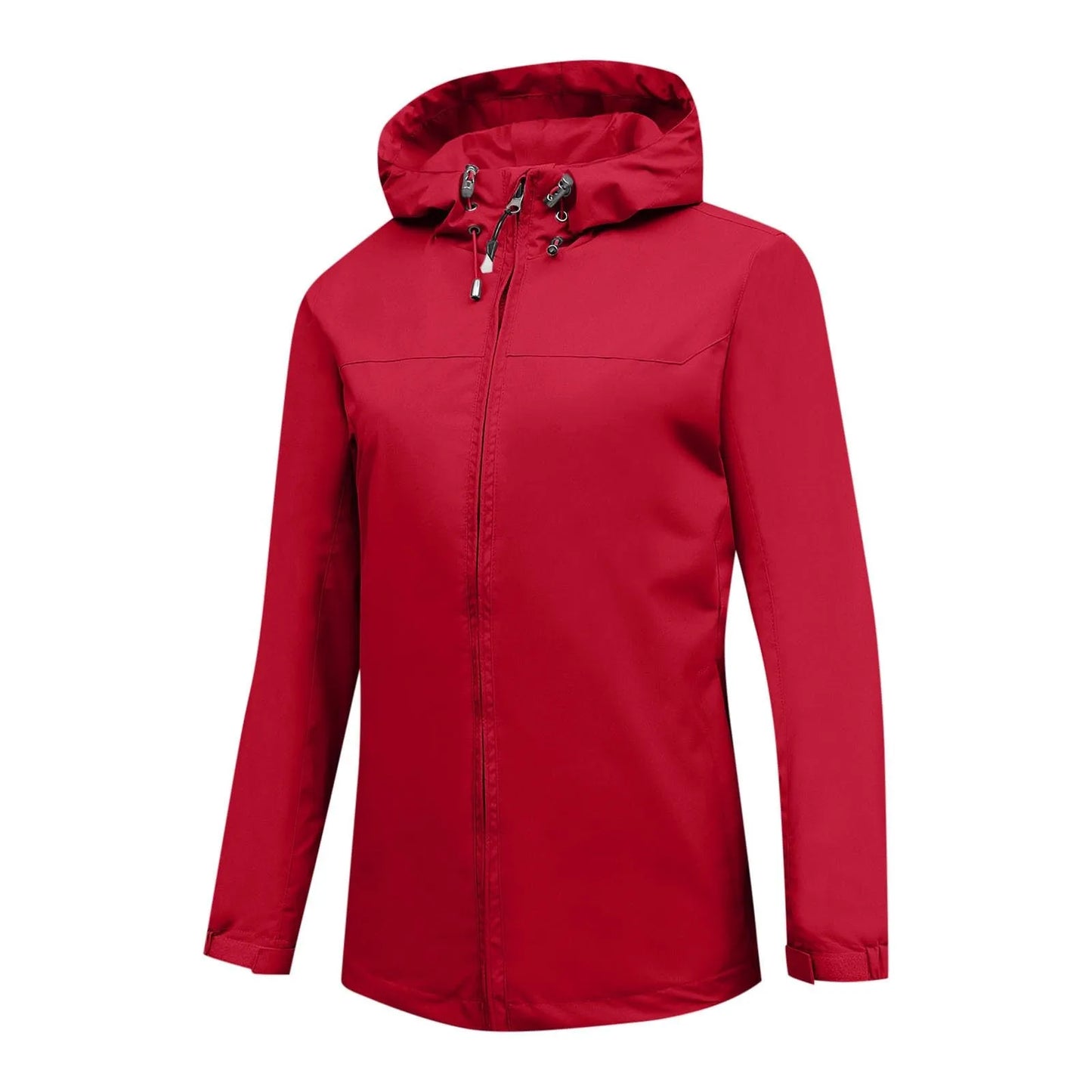 Women'S Loose Casual Fashionable Outdoor Solid Color Windproof Waterproof Jacket Jacket Elegant Womens Jackets Chamarra De