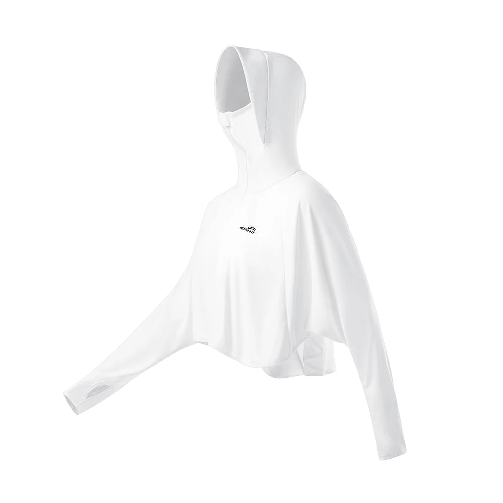 OhSunny Sunscreen Jackets Women Outdoor Casual UV Protection Clothing UPF50+ Hoodie Breathable Coats for Running Cycling