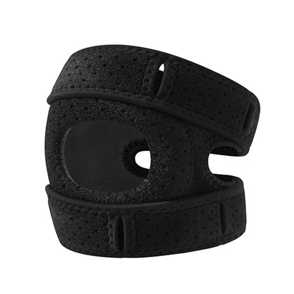 Patella Knee Brace Adjustable Open Patella Protector Support Band Comfortable Patella Knee Wrap Strap Bands for Running Sports