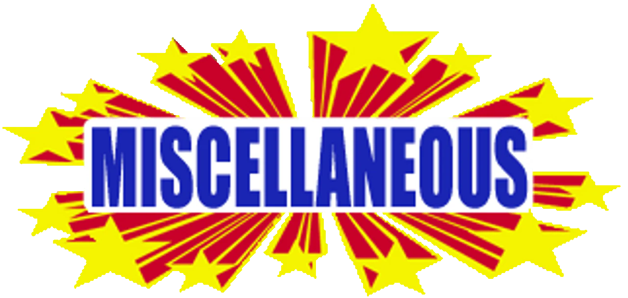 Miscellaneous Products