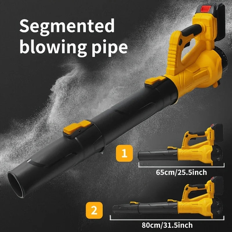 Ultra-high power leaf blower cordless blower garden leaves suitable for garden cleaning, dust removal and snow removal