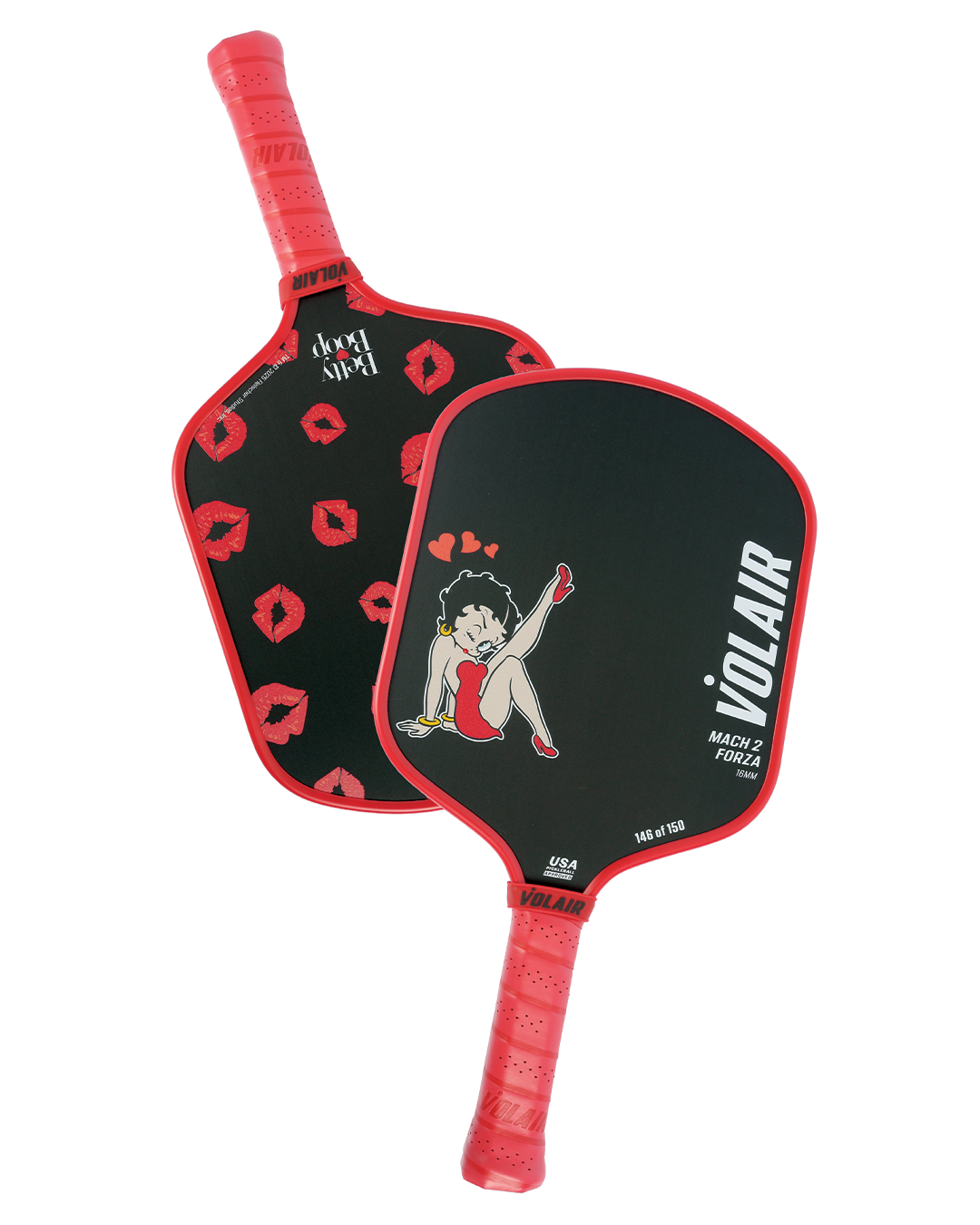 Mach 2 Forza Pickleball Paddle 16mm: Betty Boop "Sassy"