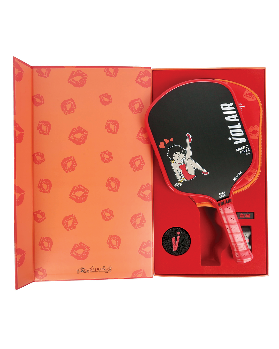 Mach 2 Forza Pickleball Paddle 16mm: Betty Boop "Sassy"