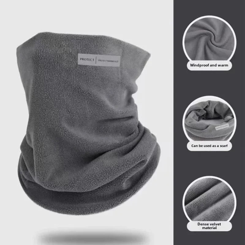 Winter Neck Warmer Gaiter Cold Weather Fleece Ski Half Proof Windproof Neck Dropshipping Face Cover Cold Gaiter Mask