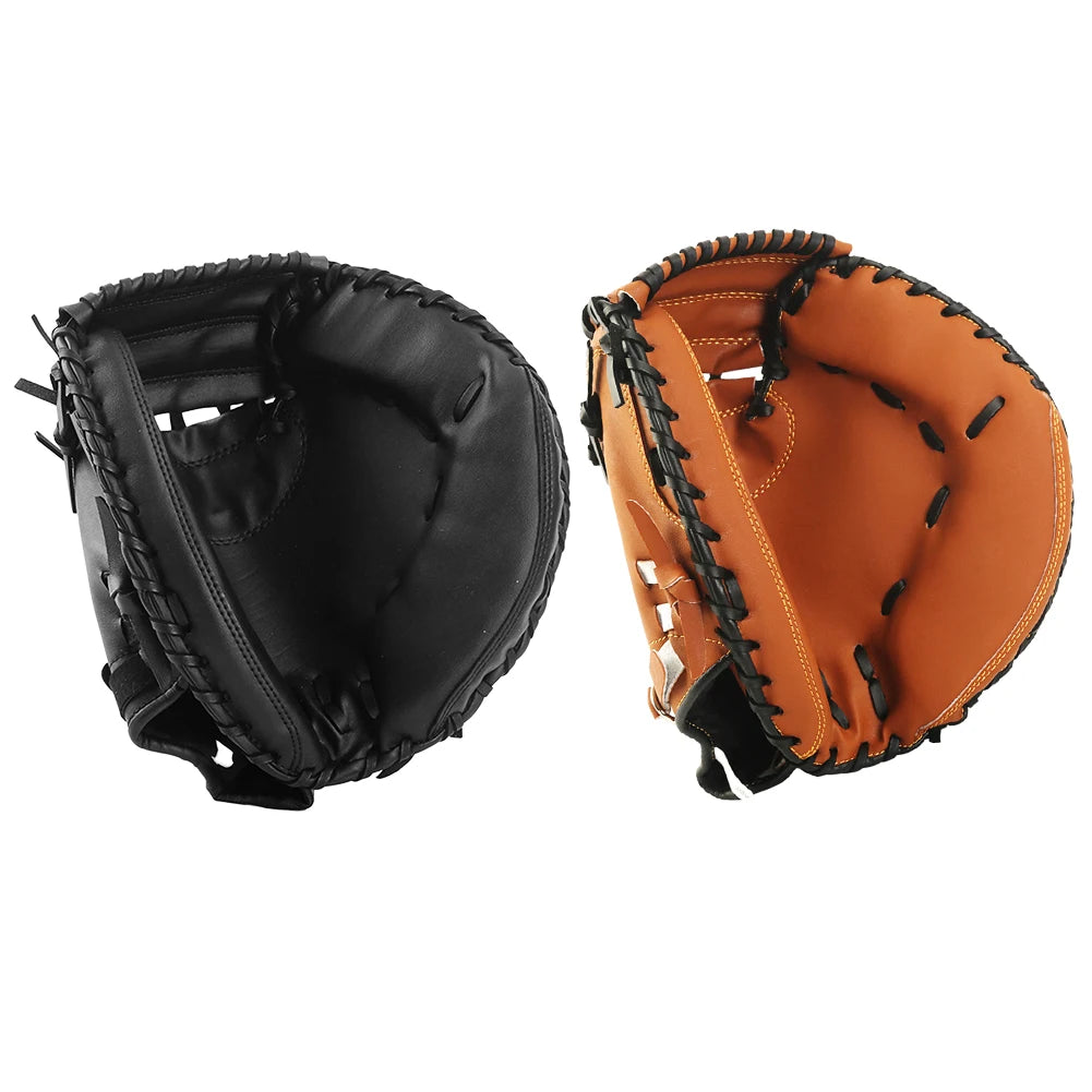 Baseball Glove PU Leather Baseball Mitt Thicken Baseball Fielding Glove Wear-resistant Softball Glove for Youth Adults Practice