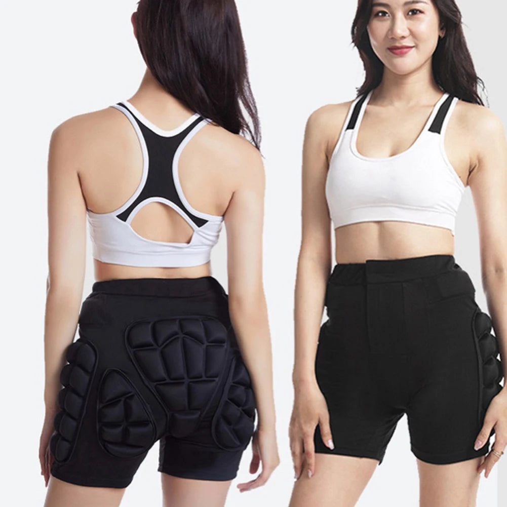 3D Ski Hip Protector Pants Winter Skating Protective Hip Pad Snowboarding Impact Shorts Ski Ice Skating Roller Snowboard Gear