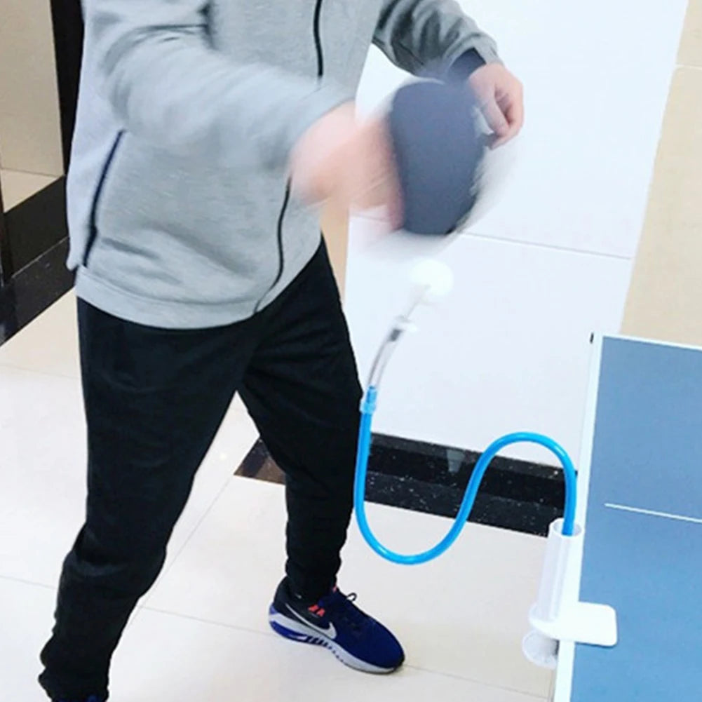 Table Tennis Ball Trainer Pingpong Practice Training Device Rapid Rebound Fixed Table Tennis Training Device for Exercise