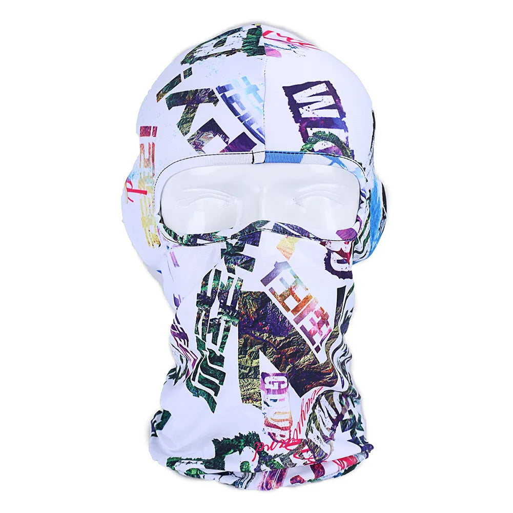 Outdoor Sports Balaclava UV Protection Breathable Riding Motorcycle Face Mask Cover Headgear Men Women Cycling Neck Face Shield