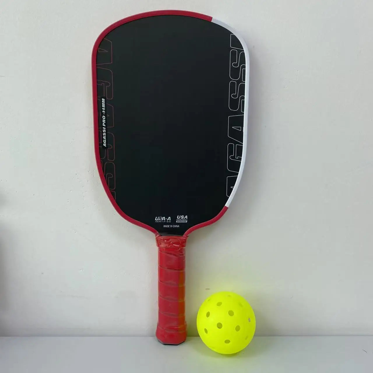 Agassi Pro 4 Pickleball Paddles 14mm OEM Gen 4 TFP Foam Core T700 Carbon Fiber More Power & Spin