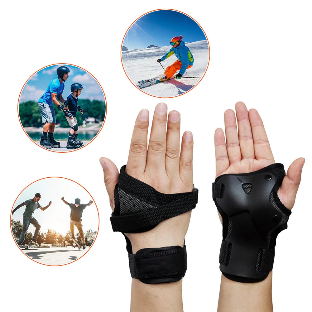 Wrist Guard Snowboard Ski Palm Protector Shock Absorption Wrist Guard Protective Gear Comfort for Roller Skating Skateboarding