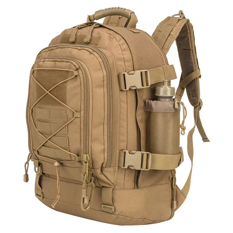 60L Military Tactical Backpack Army Molle Assault Rucksack Outdoor Travel Hiking Rucksacks Camping Hunting