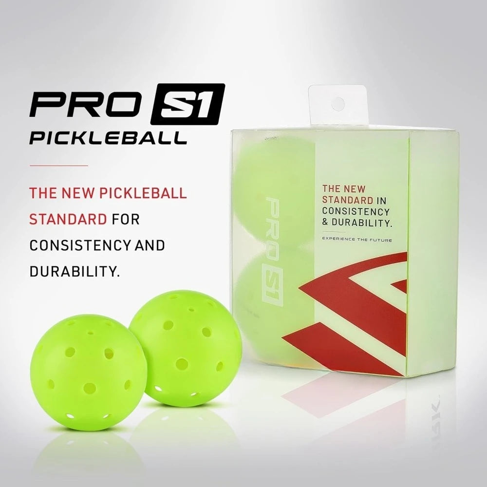High quality Ball ,Crack-Resistant,38 Hole Outdoor Pickleball Balls,USAPA Approved Pickle Ball for Tournament Play - New upgrade
