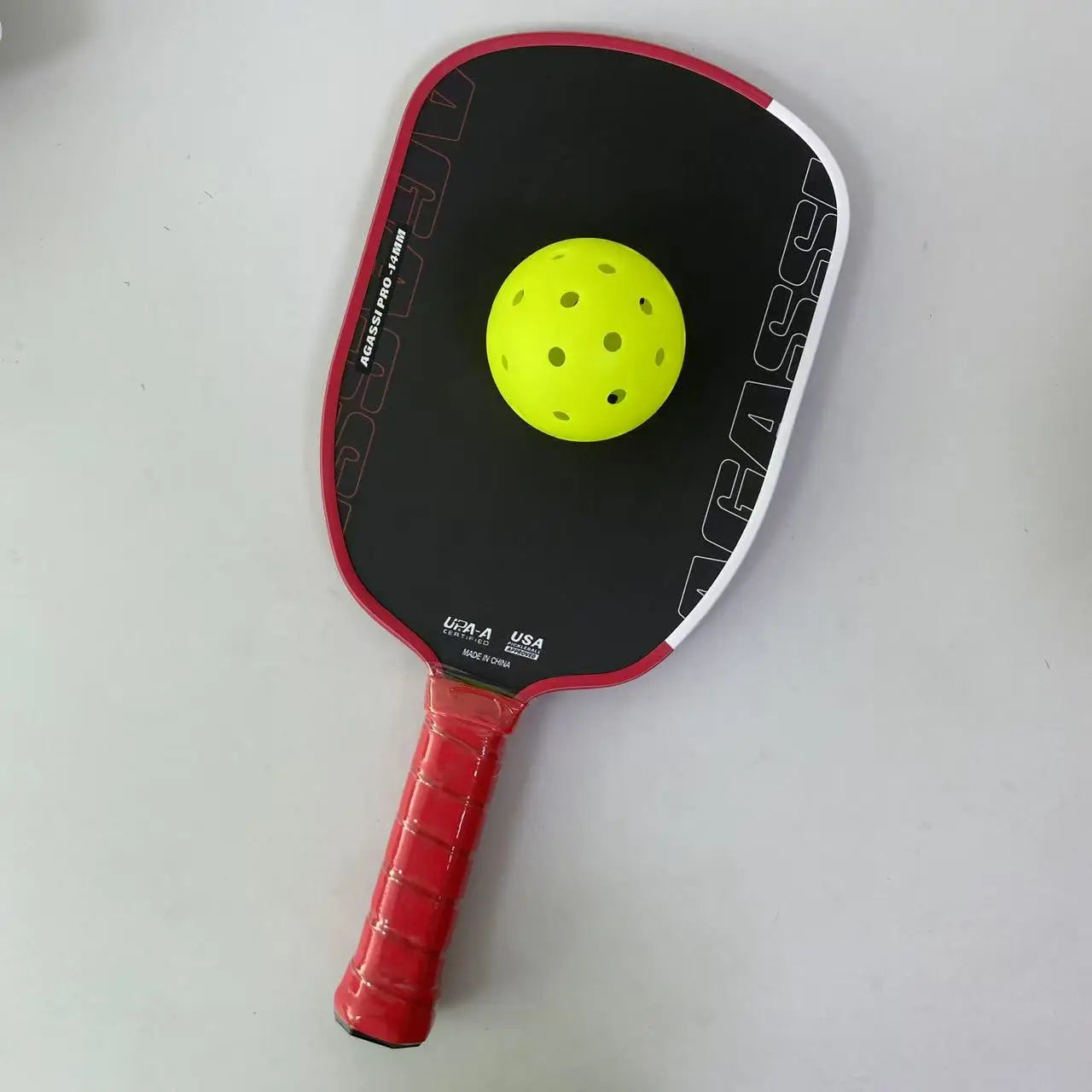 Agassi Pro 4 Pickleball Paddles 14mm OEM Gen 4 TFP Foam Core T700 Carbon Fiber More Power & Spin