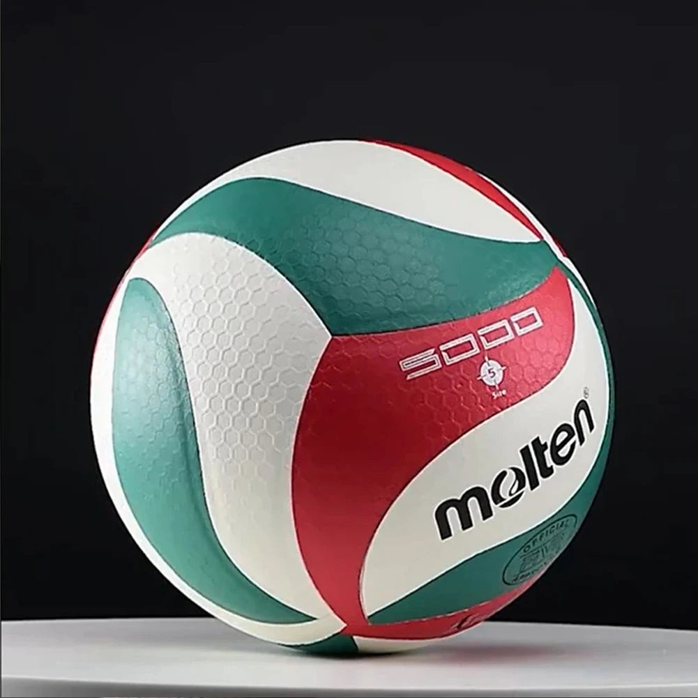 V5M5000 Volleyball Standard Size 5 PU Ball for Competition Training Adult and Teenager