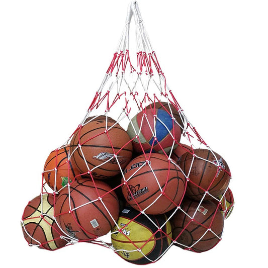 Basketball Volleyball Ball Net Bag Holds 10 Balls Ball Carry Bag Sports Ball Mesh Net for Basketball Football Soccer Volleyball