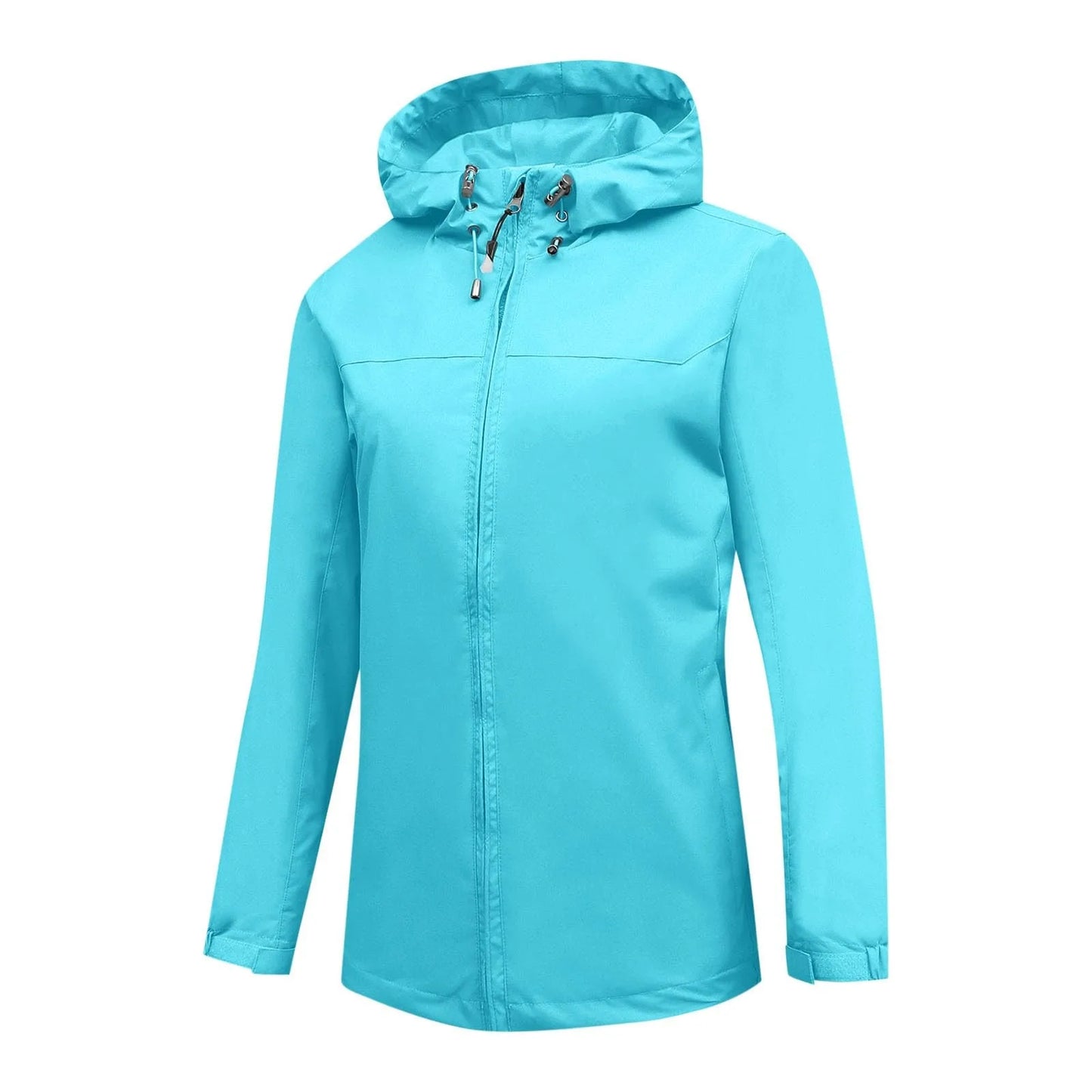 Women'S Loose Casual Fashionable Outdoor Solid Color Windproof Waterproof Jacket Jacket Elegant Womens Jackets Chamarra De
