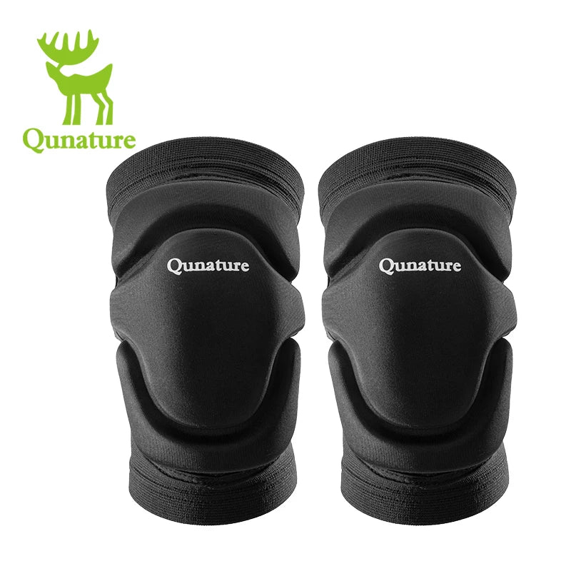 Qunature Ski Knee Pads Protective Gear for Skiing Single Double Board Cycling Outdoor Activities Knee Fall Protection Men Women