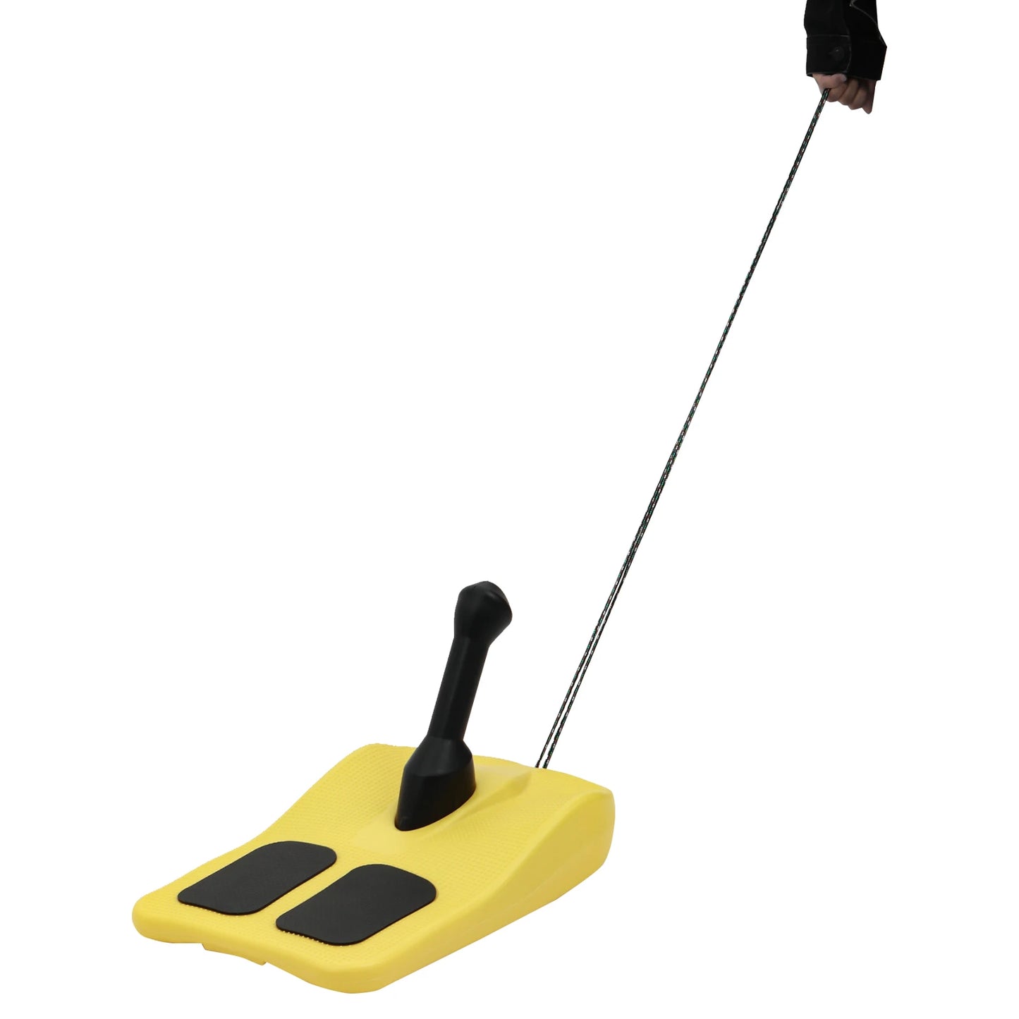 Outdoor Snow Sled, Winter Snow Sleds for Kids Adults, Plastic Toboggan Sleigh for Snowboarding Sliding, Snow Sledding Equipment