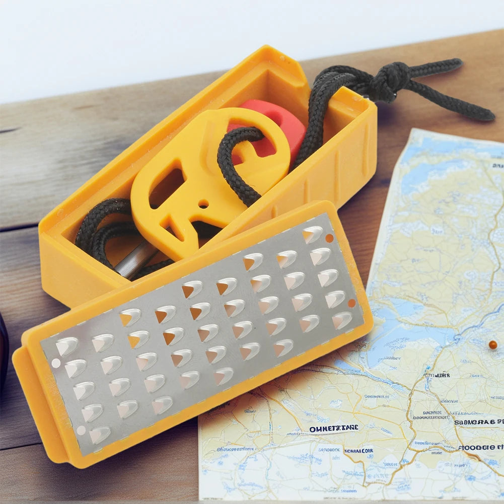 Tinder Maker with Fire Starter Tinder Maker Tool Lightweight Tinder Making Tool Portable Outdoor Survival Tool for Emergency