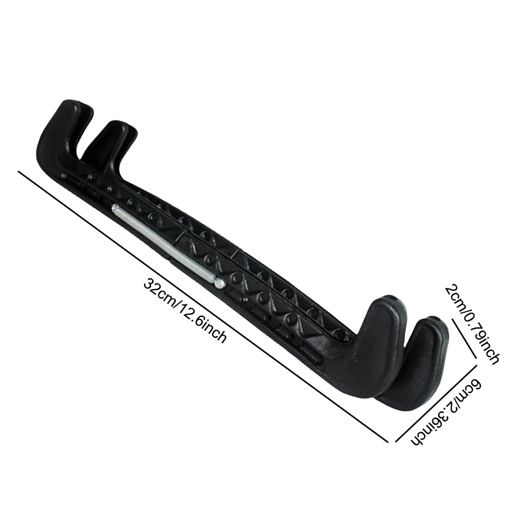 Ice Skate Blade Cover Ice Skate Guard Adjustable Ice Skate Protector Covers Protective Hockey Skate Blade Guard for Boys Girls