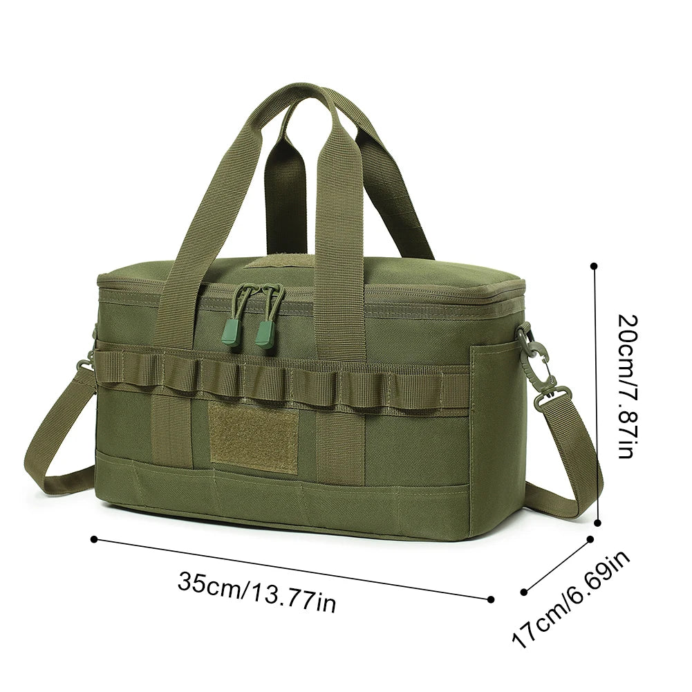 Outdoor Heavy Duty Lunch Bag Large Capacity Outdoor Picnic Bag Lunch Box for Camping Picnic Beach Work Trip